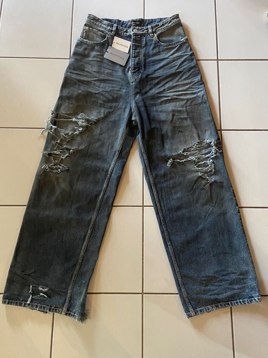 1,000円〜 新品☆BALENCIAGA☆(バレンシアガ) 23SS BAGGY PANTS 1,000円〜 新品☆BALENCIAGA☆(バレンシアガ) 23SS BAGGY PANTS