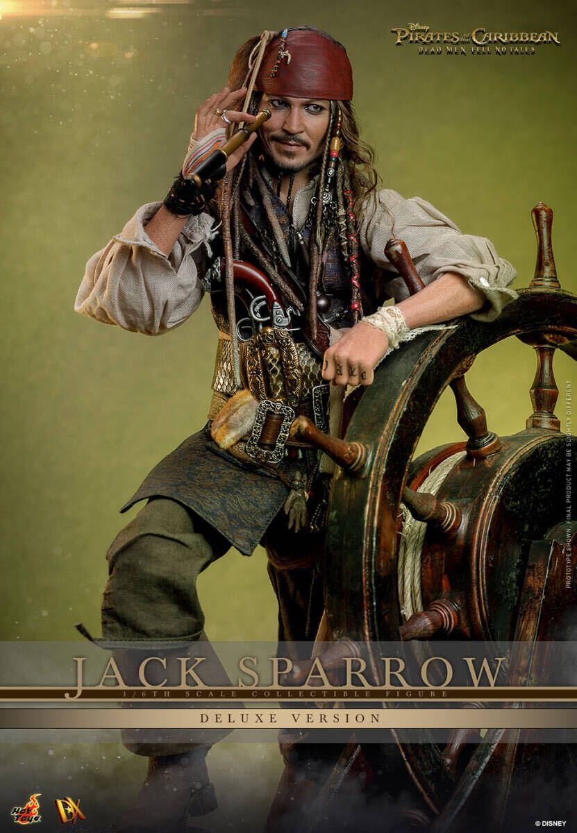 ホットトイズ 1/6 パイレーツ・オブ・カリビアン 最後の海賊 ジャック・スパロウ 2.0 デラックス版 未開封新品 DX38 Hot Toys