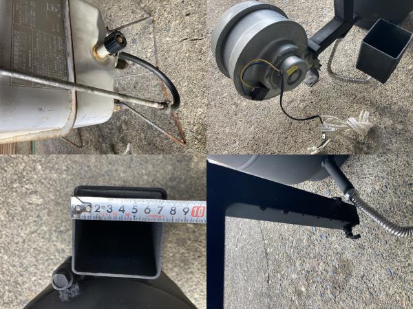 廃油ストーブ オイルタンク セット 100Vシロッコファン 手動風量 廃油ストーブ オイルタンク セット 100Vシロッコファン 手動風量