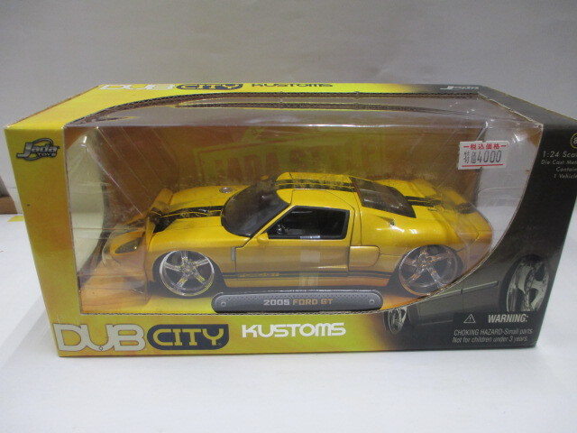 新品　1/24　JadaToys 2005　フォード　GT　絶版