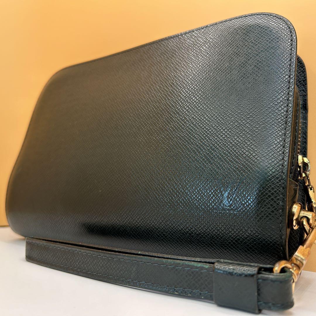 LOUIS VUITTON ルイヴィトン M30184 タイガ バイカル クラッチバッグ セカンドバッグ マルチケース エピセア グリーン系