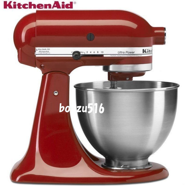 ＼新品送料無料／☆★KitchenAid (キッチンエイド) スタンドミキサー4.8リットル9KSM162ER★?誕生日ケーキ?クッキー?パン?！