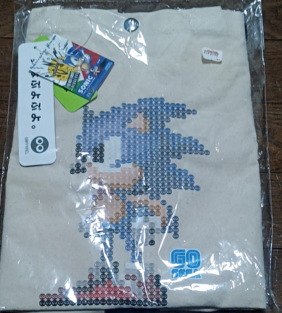 ソニックザヘッジホッグ　SEGA60th GAP トートバッグ
