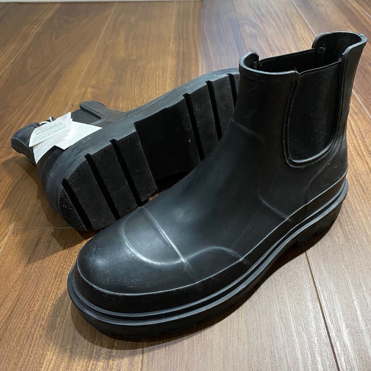 新品 ZARA SBRブーツ 28 5cm 44 ALL BLACK メンズ ザラ 新品 ZARA SBRブーツ 28 5cm 44 ALL BLACK メンズ ザラ
