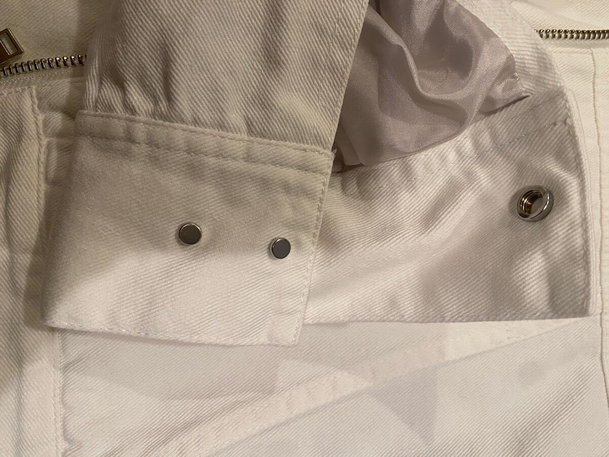 CITEN シテン デニムジャケット Gジャン ブルゾン アウター 白ホワイト united arrows ショート丈 ユナイテッドアローズ_画像5