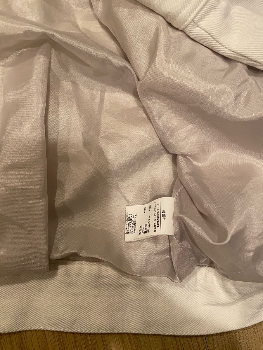 CITEN シテン デニムジャケット Gジャン ブルゾン アウター 白ホワイト united arrows ショート丈 ユナイテッドアローズ_画像7