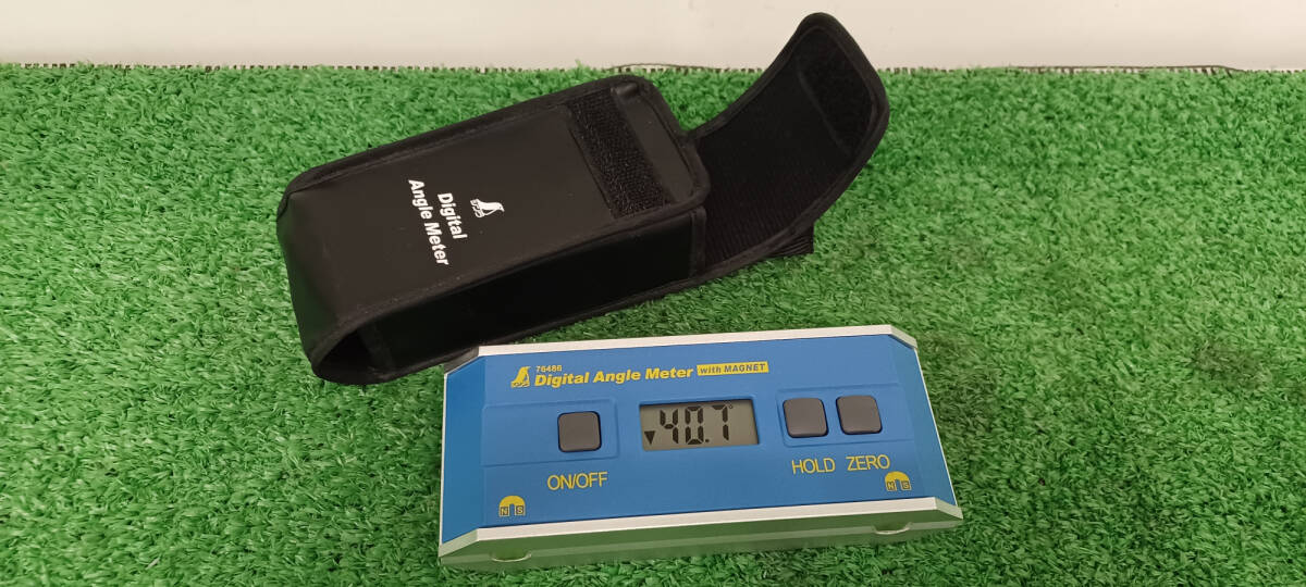 【中古品】美品 シンワ測定 デジタルアングルメーター マグネット 76486 電動工具/IT53D09D0U42