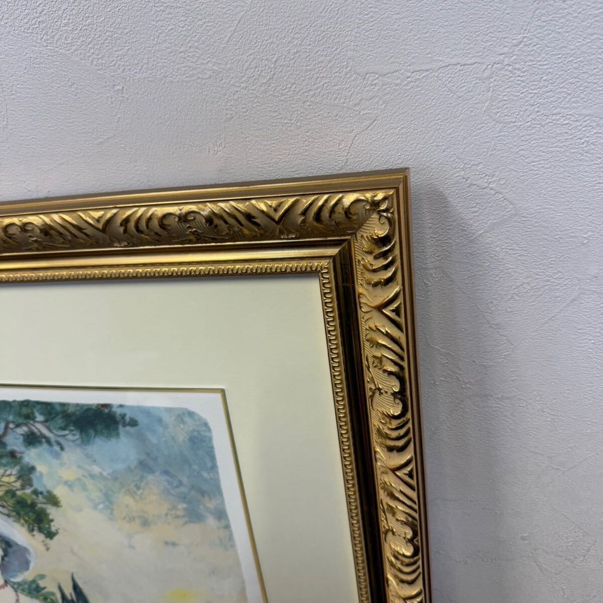 ベルナール シャロア リトグラグ 海辺にて EA 9/15 NO691