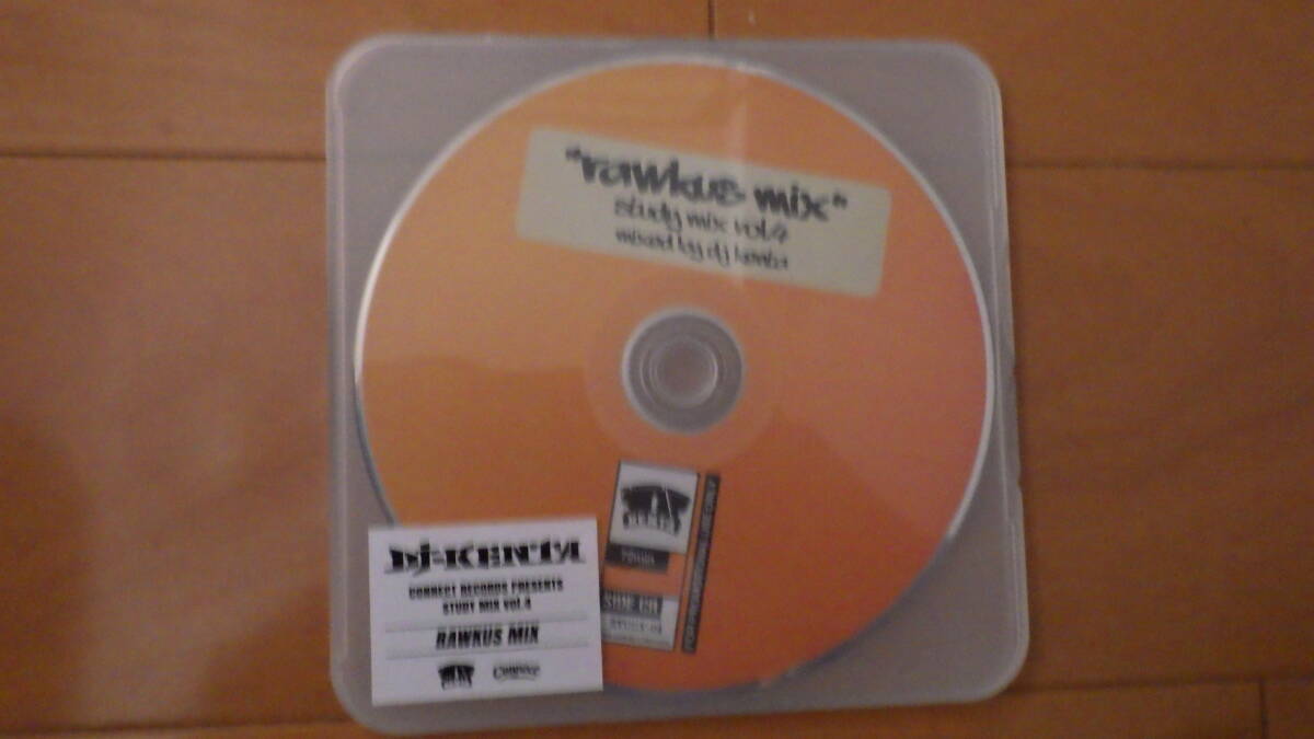 ★送料無料！！★ DJ Kenta (ZZ PRODUCTION) / STUDY MIX Vol.4 RAWKUS MIX muro kiyo koco missie minoyama kensei krush