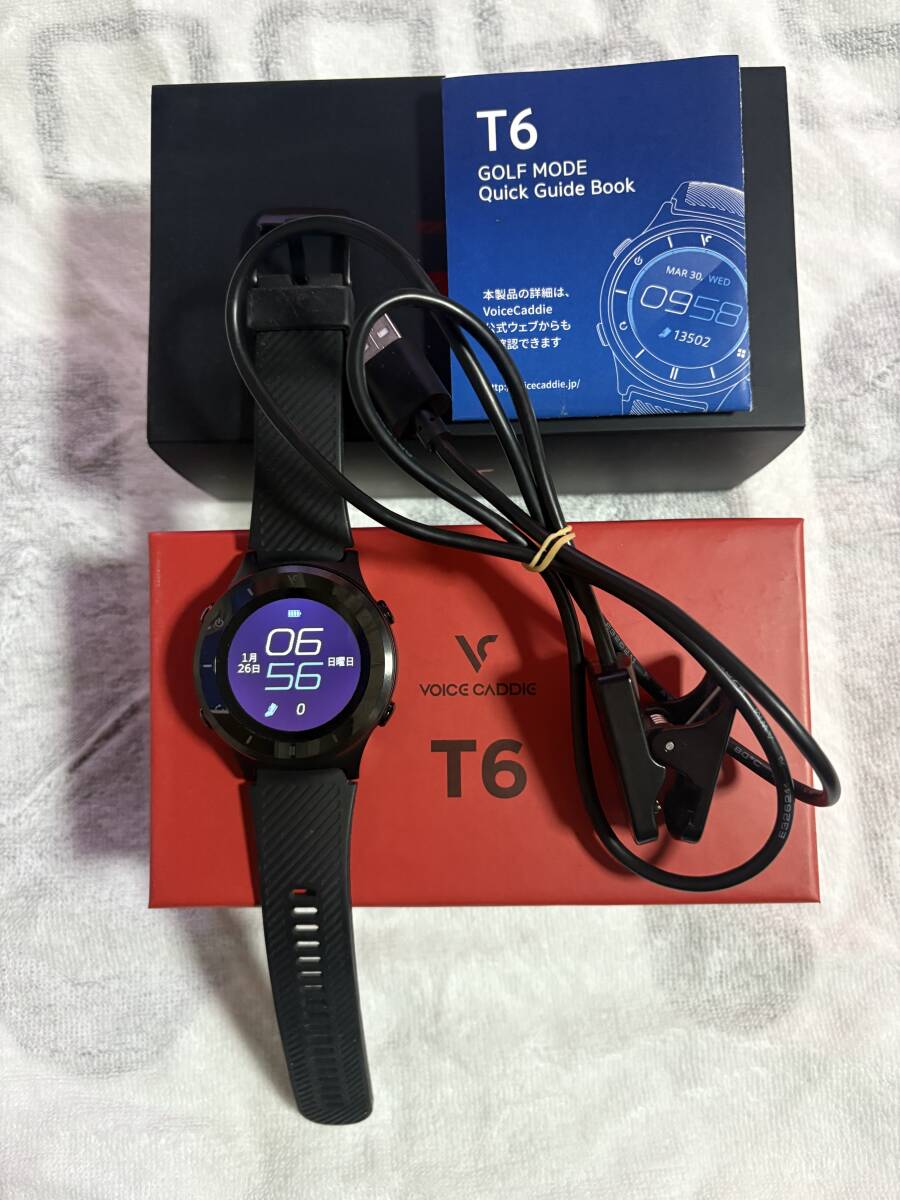 VOICE CADDIE T6 ボイスキャディ ゴルフウォッチ GOLF