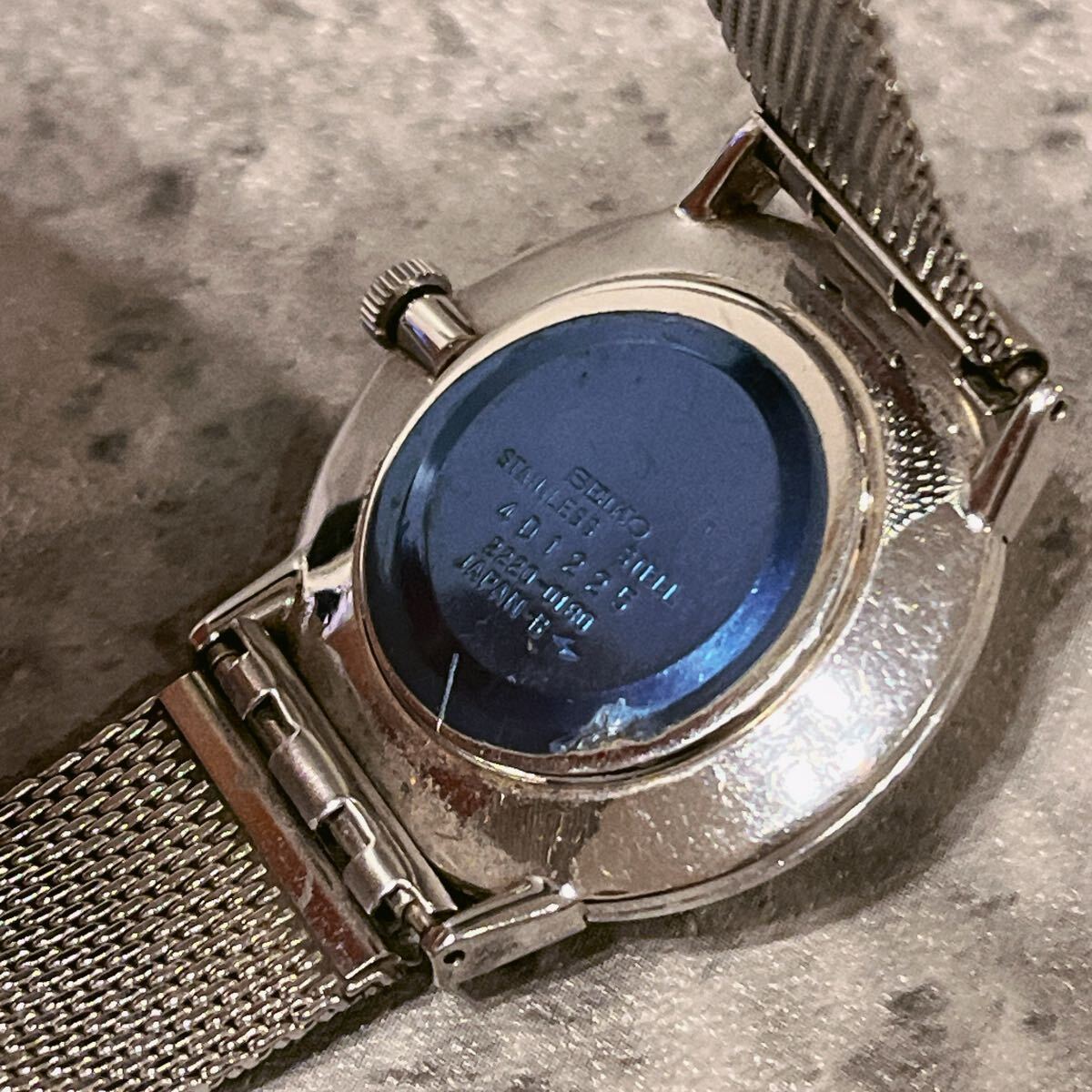 SEIKO セイコー シャリオ 1984年製　稼働品 ジャンク 希少 SEIKO セイコー シャリオ 腕時計 1984年 手巻き