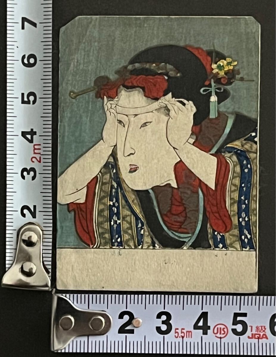 鶴】 大珍品!江戸時代 紙芝居(中身3枚)木版画 春画◯ 枕絵・艶 鶴】 大珍品!江戸時代 紙芝居(中身3枚)木版画 春画◯ 枕絵・艶