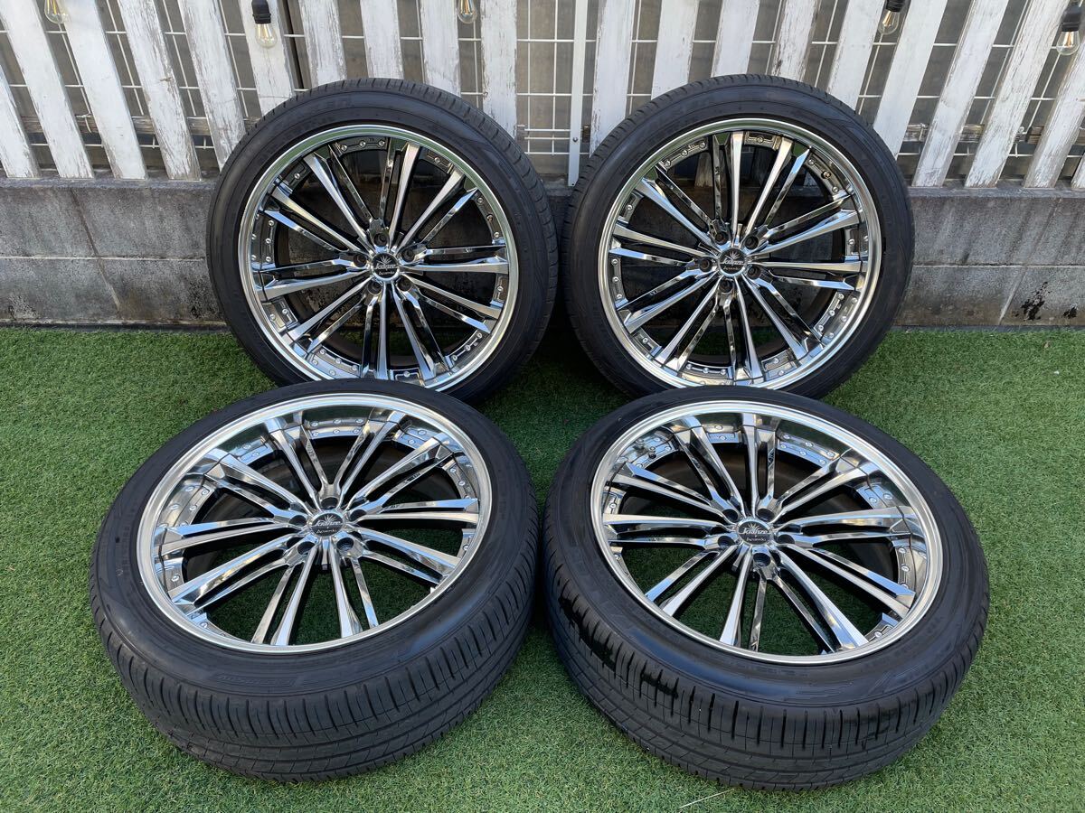 クレンツェアクエルド22インチ☆265/40/22高級ホイールkranze クレンツェアクエルド22インチ☆265/40/22高級ホイールkranze