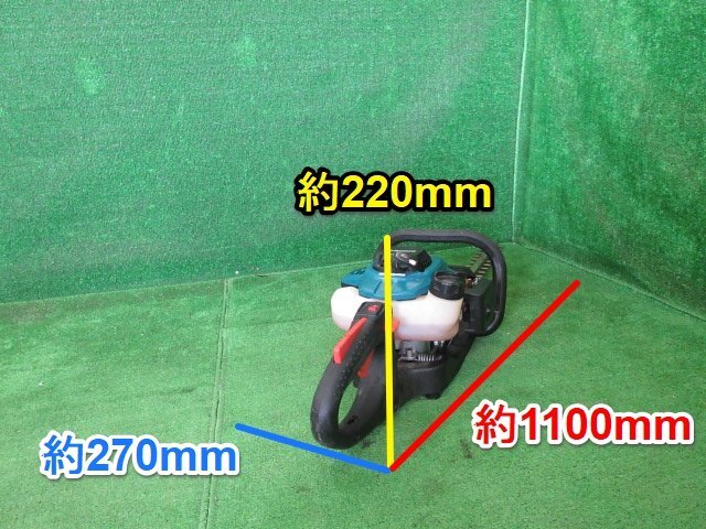 宮城 白石蔵王店 マキタ エンジン ヘッジトリマ EH6000W 刈込幅 600mm 植木 剪定 ヘッジトリマ－ バリカン 混合油 ノキログ 東北 中古品
