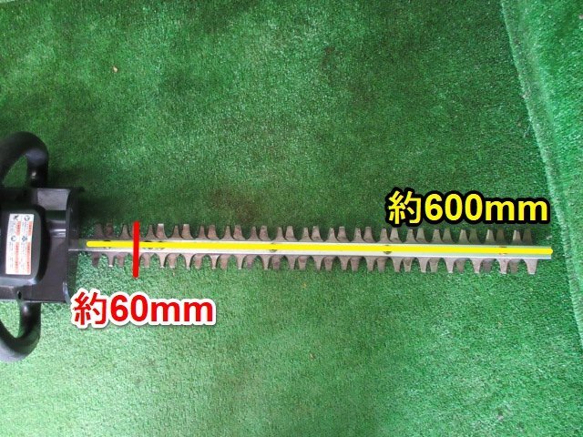宮城 白石蔵王店 マキタ エンジン ヘッジトリマ EH6000W 刈込幅 600mm 植木 剪定 ヘッジトリマ－ バリカン 混合油 ノキログ 東北 中古品
