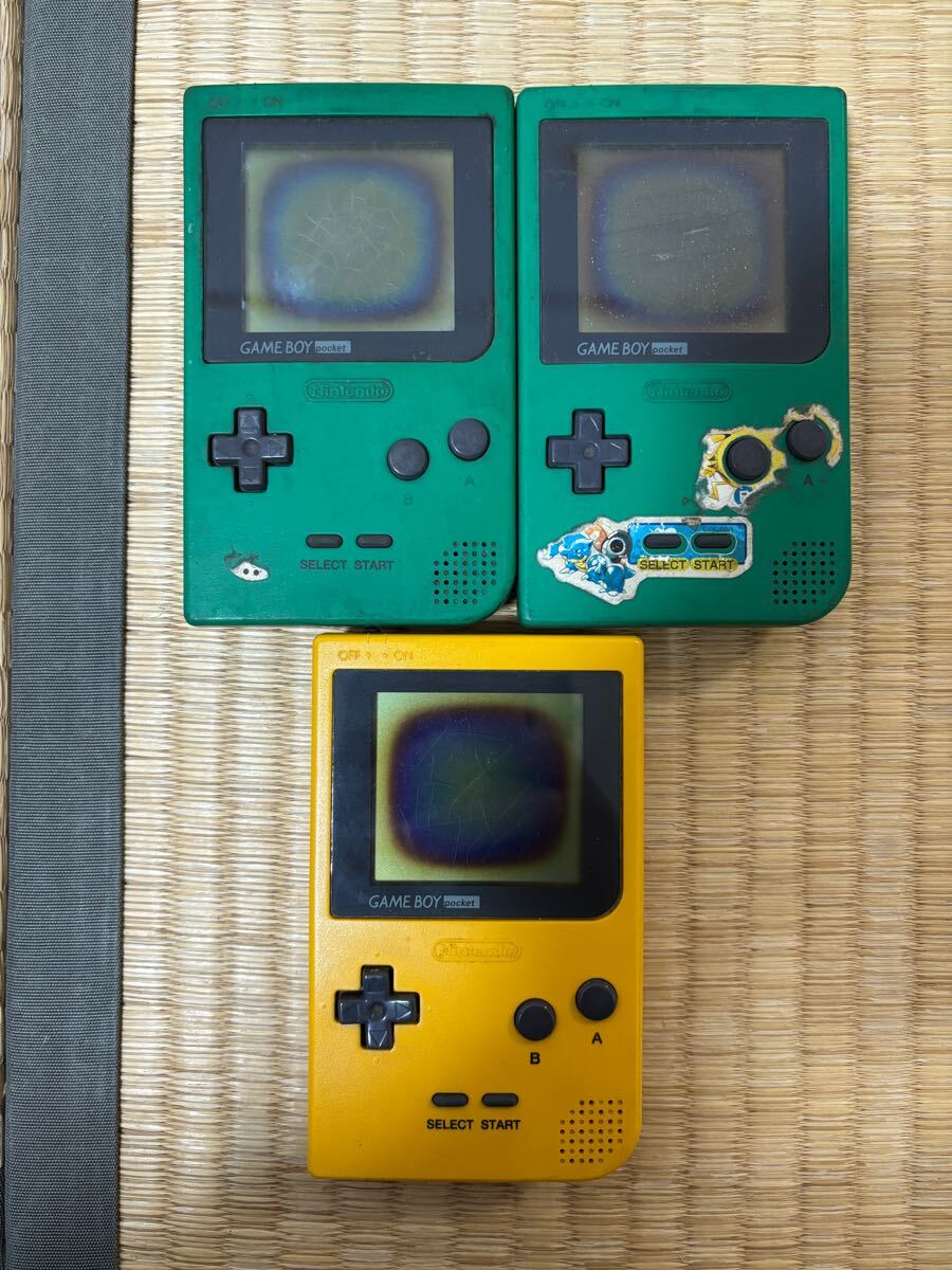 ゲームボーイカラー×2アドバンス×1ポケット×3 SP箱説明書 ゲームボーイカラー×2アドバンス×1ポケット×3 SP箱説明書