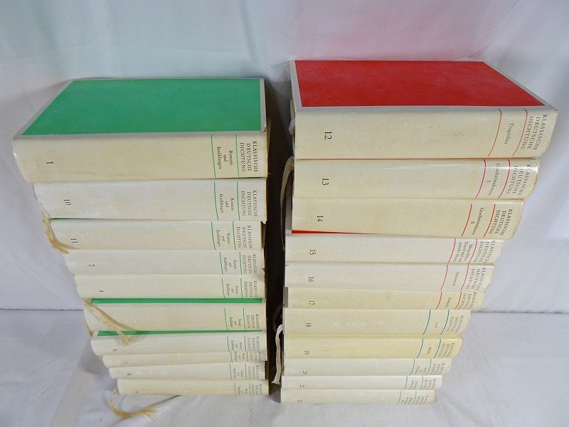 東Nwh004△/ドイツ古典 詩集 全22巻 全揃い 洋書ドイツ文学 古典文学 klassische deutsche dichtung アンティーク 古書/(洋書)|売買されたオークション情報、Yahoo!オークション(旧ヤフオク!) の商品情報をアーカイブ公開 - オークファン(aucfan.com) 東Nwh004△/ドイツ古典 詩集 全22巻 全揃い 洋書ドイツ文学 古典文学 klassische deutsche dichtung アンティーク 古書/(洋書)|売買されたオークション情報、Yahoo!オークション(旧ヤフオク!) の商品情報をアーカイブ公開 - オークファン(aucfan.com)