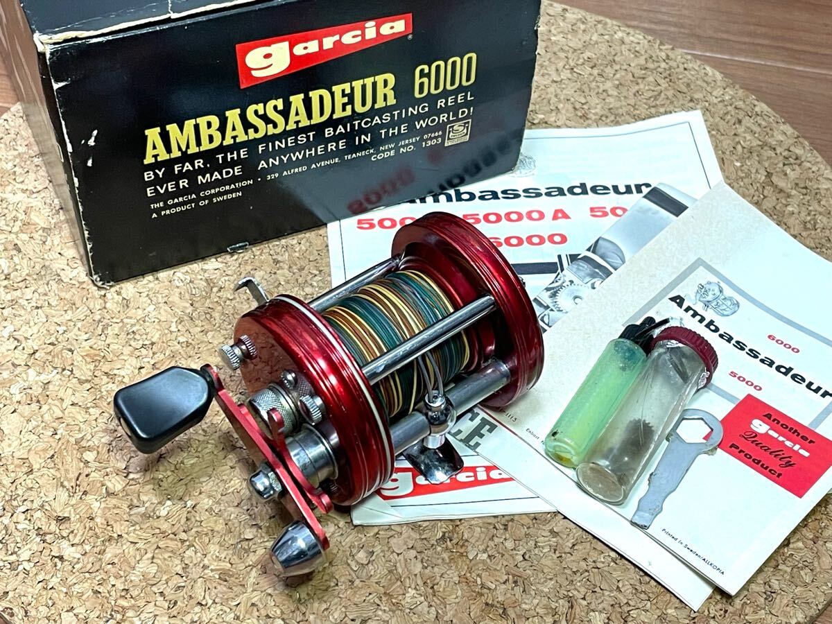 ☆即決!稀少 オールド アブ アンバサダー 6000 レッド SVANGSTA ☆即決!稀少 オールド アブ アンバサダー 6000 レッド SVANGSTA