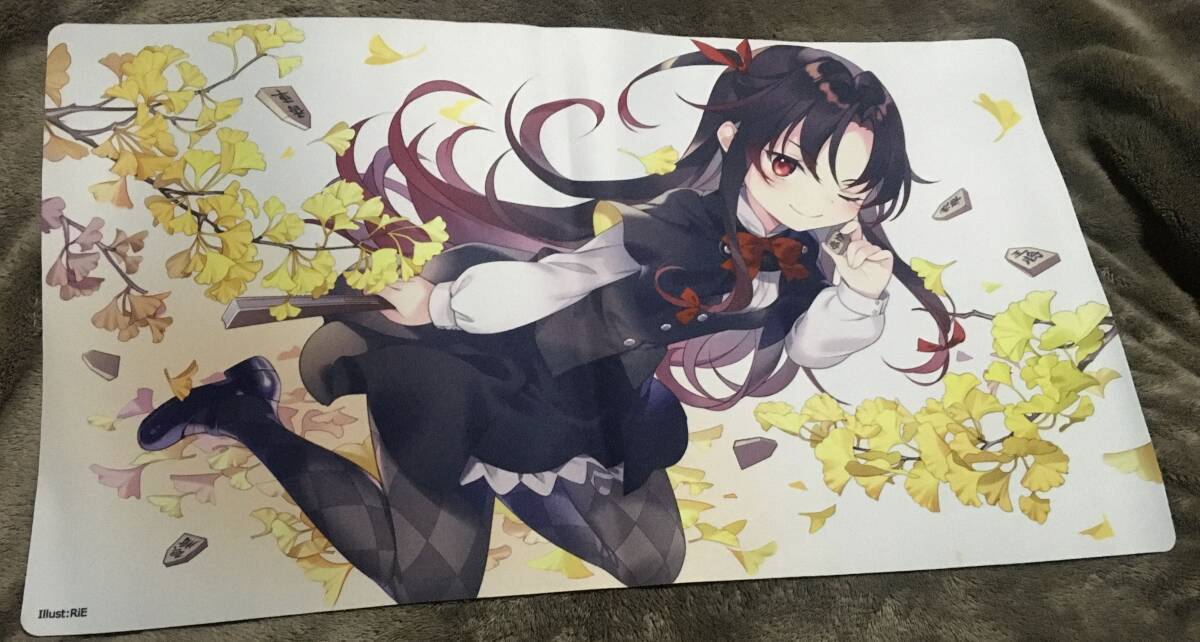 りゅうおうのおしごと 夜叉神天衣 ラバーマット プレイマット