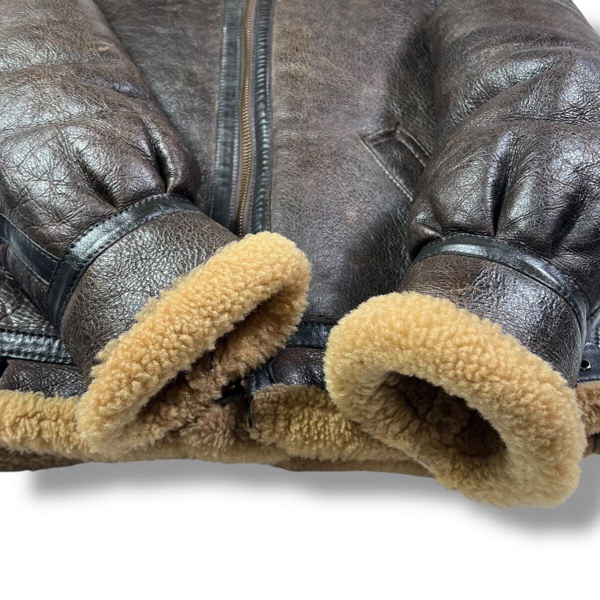 USA製 希少 Schott ショット B-3 メンズ34 ムートンジャケット USA製 希少 Schott ショット B-3 メンズ34 ムートンジャケット