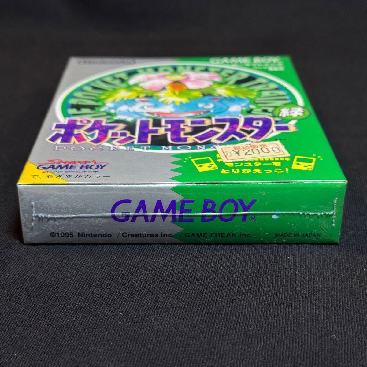 新品】ポケットモンスター 緑 ゲームボーイ GBA ポケモン 新品】ポケットモンスター 緑 ゲームボーイ GBA ポケモン