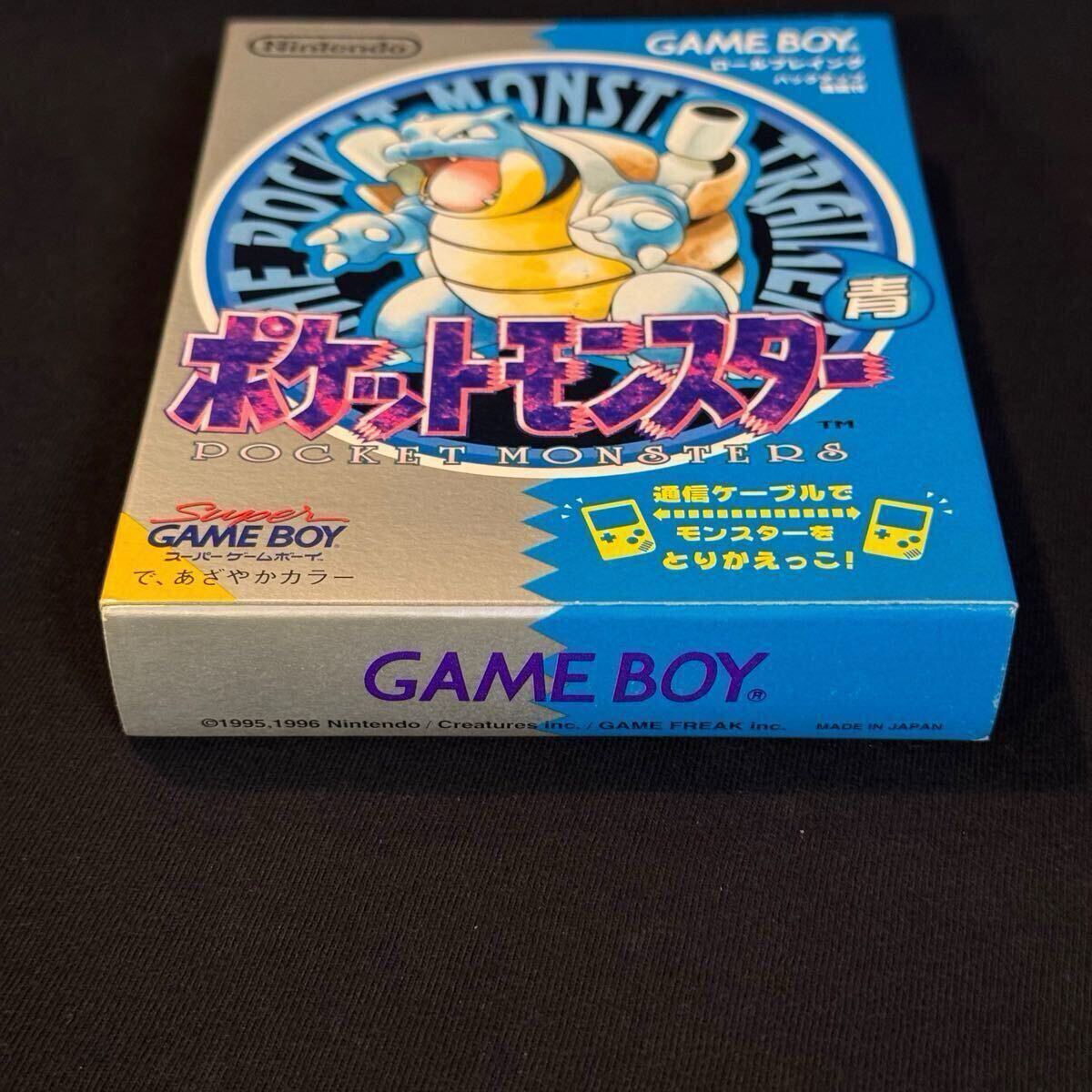 新品級】ポケットモンスター 青 ゲームボーイソフト 初代 GBA 新品級】ポケットモンスター 青 ゲームボーイソフト 初代 GBA