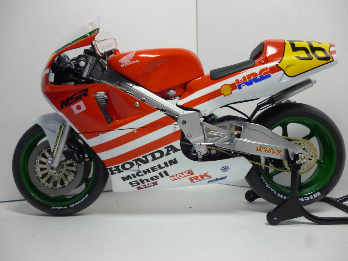 ハセガワ バリバリ伝説 Honda NSR500 巨摩郡 1/12 : 車模型
