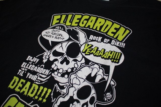ELLEGARDEN 】SABBAT13 エルレガーデン Tシャツ コラボ 黒 XL ELLEGARDEN 】SABBAT13 エルレガーデン Tシャツ コラボ 黒 XL