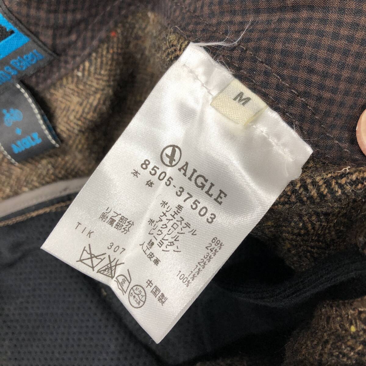 AIGLE×KATO` エーグル×カトー ヘリンボーンツイード サイクル AIGLE×KATO` エーグル×カトー ヘリンボーンツイード サイクル
