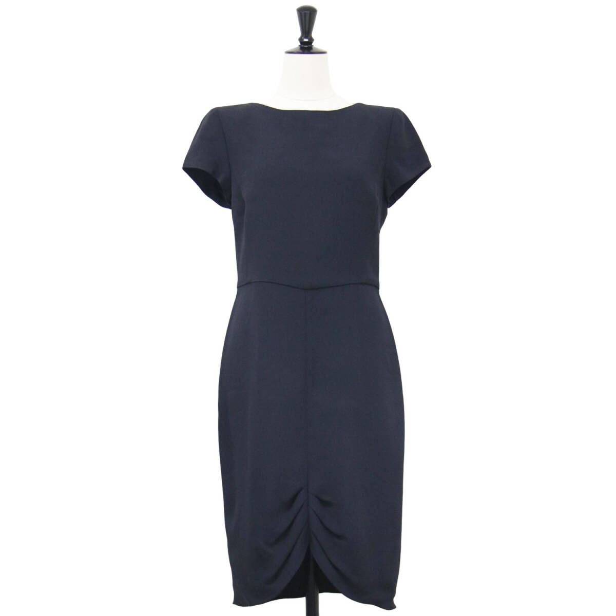 EMPORIO ARMANI Emporio Armani One-piece темно-синий темно-синий размер :40(L) жоржет midi One-piece / платье короткий рукав тугой EMPORIO ARMANI Emporio Armani One-piece темно-синий темно-синий размер :40(L) жоржет midi One-piece / платье короткий рукав тугой