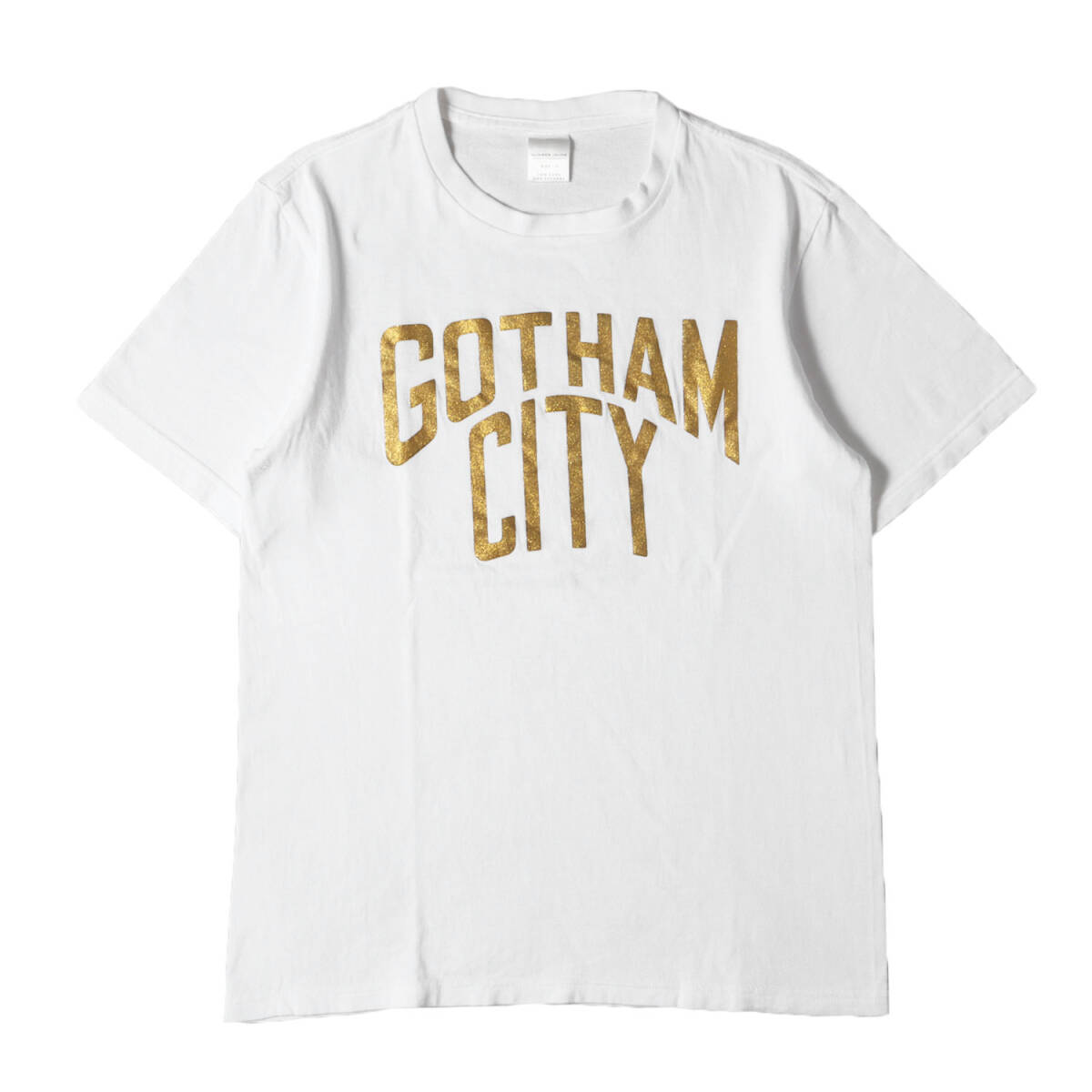 NUMBER (N)INE Number Nine футболка размер :3 02SS MODERN AGE период GOTHAM CITY вырез лодочкой футболка белый tops 