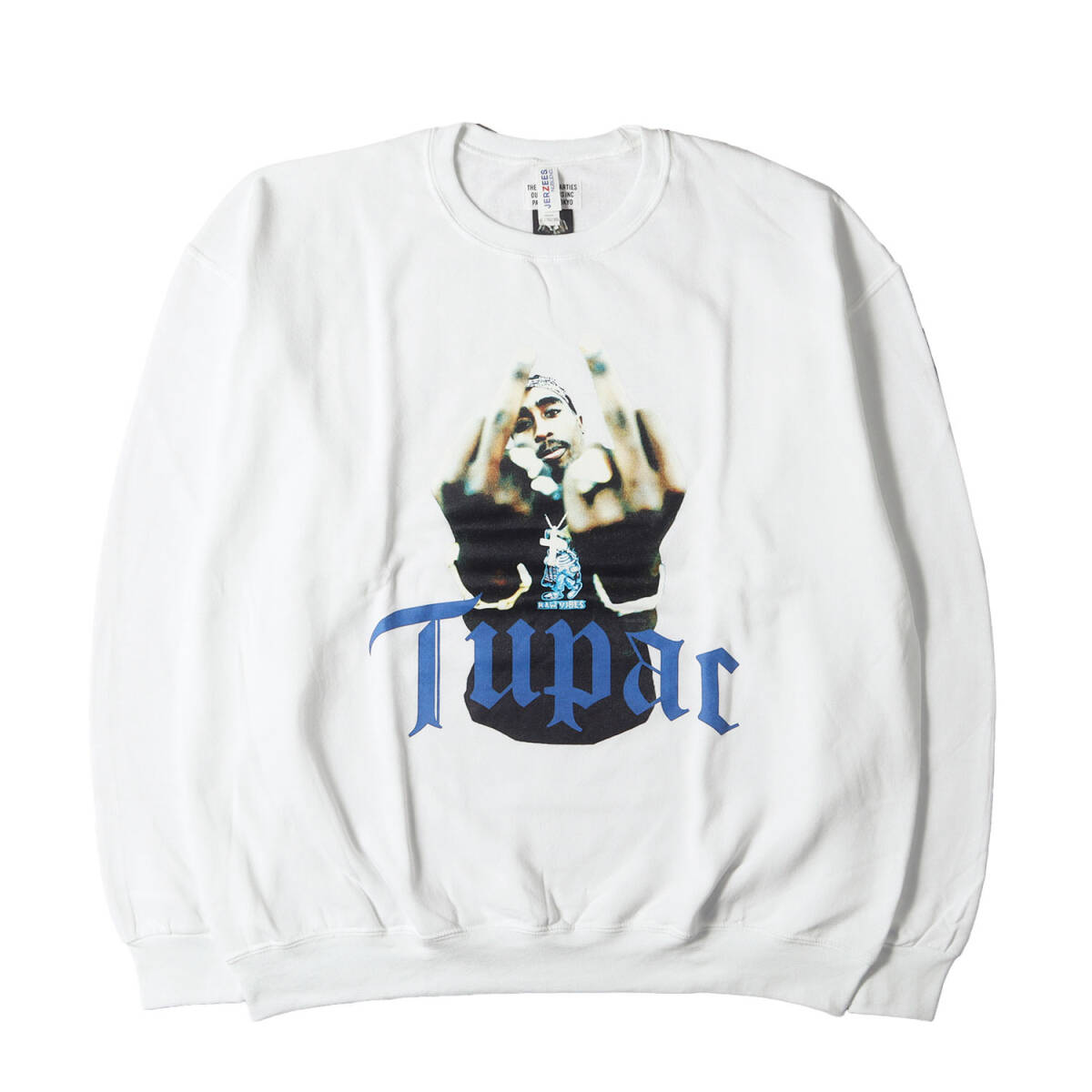 【新品】WACKO MARIA ワコマリア スウェット サイズ:XL / 23SS 2PAC フォトプリント クルーネック スウェットシャツ (SWEAT SHIRT)