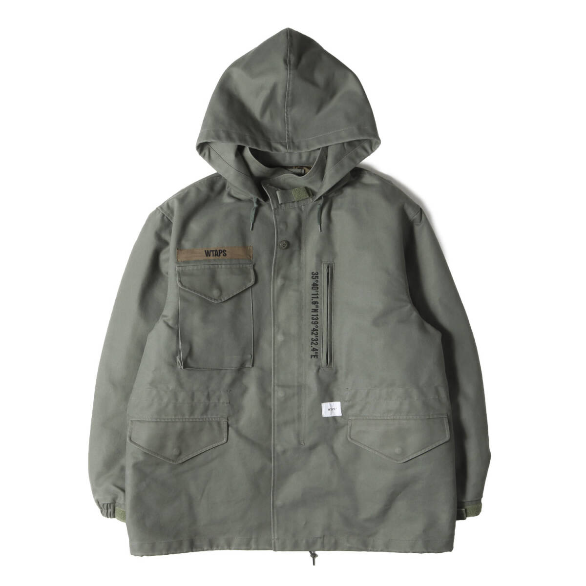 WTAPS ダブルタップス ジャケット サイズ:L / 20AW M-65 モディファイ 里地キルティング ジャケット (WSFM / JACKET) / オリーブドラブ