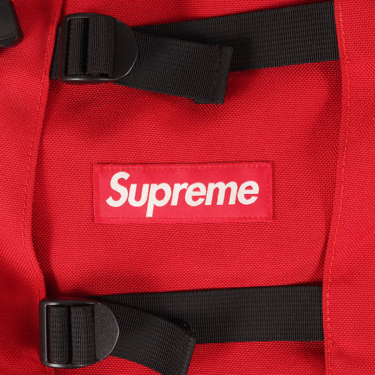 Supreme シュプリーム バッグ / サイドロゴ コーデュラナイロン バックパック (Logo Backpack) / レッド / ブランド カバン