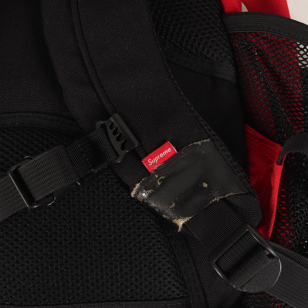 Supreme シュプリーム バッグ / サイドロゴ コーデュラナイロン バックパック (Logo Backpack) / レッド / ブランド カバン