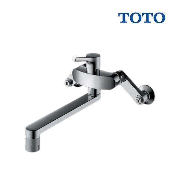 新品未開封 TOTO キッチン水栓 壁付シングル混合水栓 吐水切替タイプ 一般地・寒冷地共用 TKS05316J