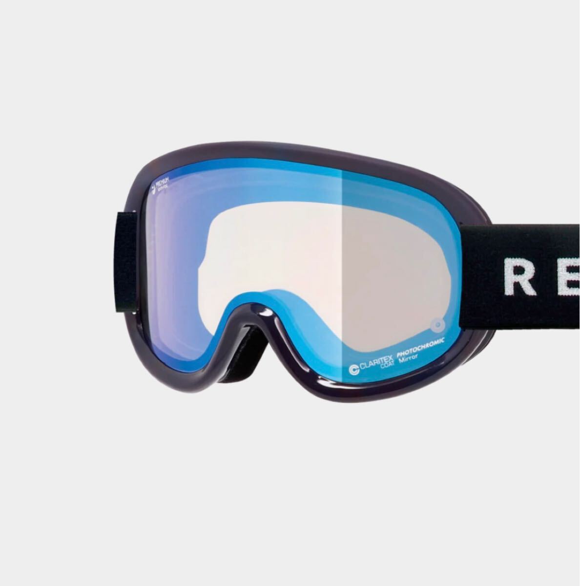 REVOLT/リボルト GOGGLE/ゴーグル super light frame/スーパーライトフレーム WELLE(blue mirror/clear PHO)スノーボード ゴーグル