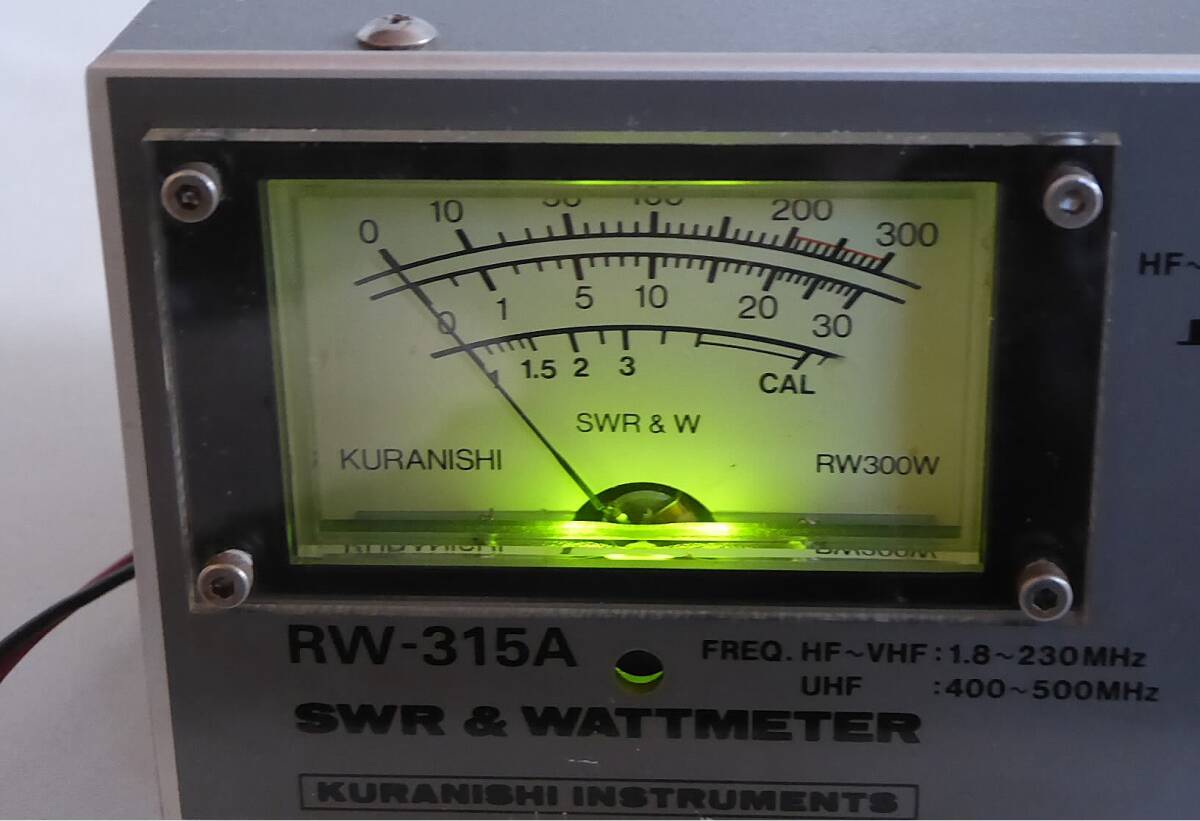 クラニシ 通過型電力計 SWR & WATTMETER 【RW-215】 - アクセサリー クラニシ 通過型電力計 SWR & WATTMETER 【RW-215】 - アクセサリー