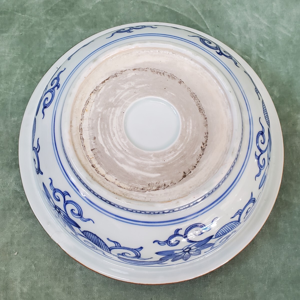 伊万里 古伊万里 染付 皿 深鉢（検索 骨董 レトロ アンティーク