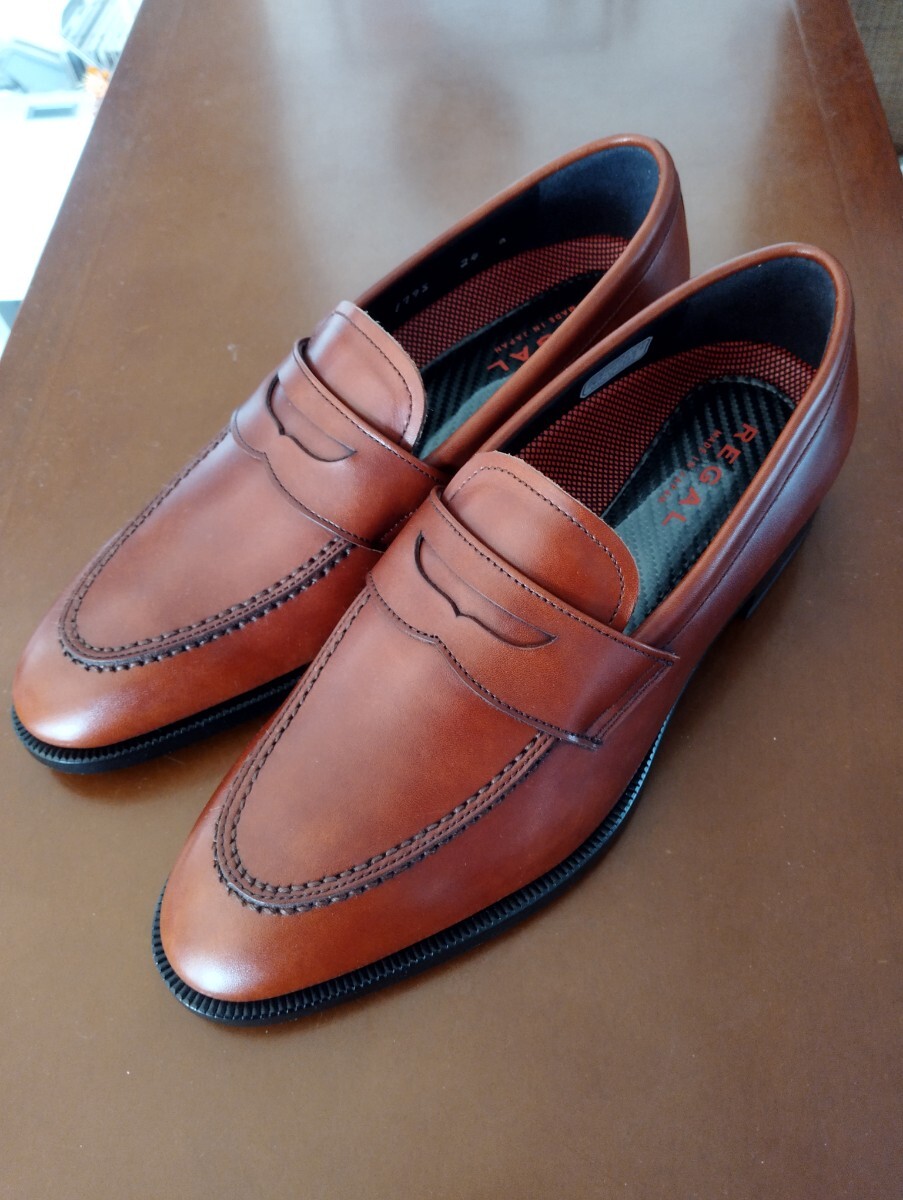  новый товар REGAL Reagal светло-коричневый тон размер 24Cm Loafer 