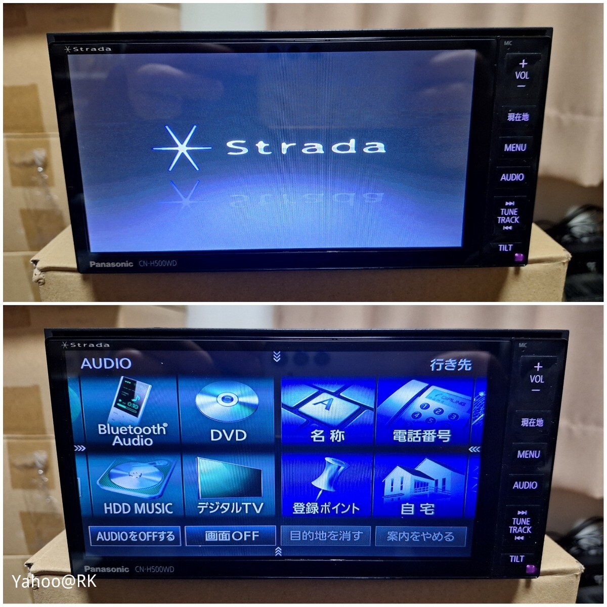 パナソニック ストラーダ CN-H500D Bluetooth フルセグ ナビ パナソニック ストラーダ CN-H500D Bluetooth フルセグ ナビ