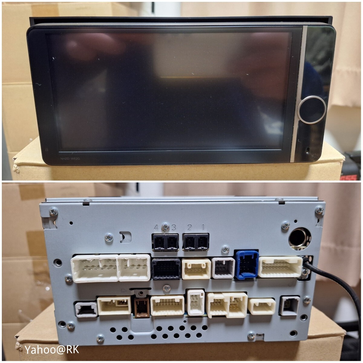 トヨタ純正ナビ 型式 NHZD-W62G DVD再生 テレビ フルセグ SD