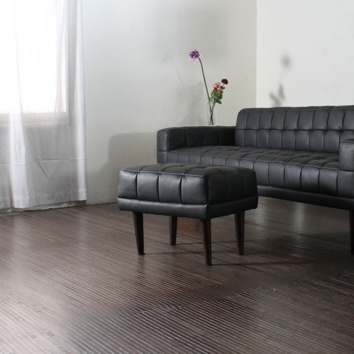 展示品 送料無料 オットマン イタリア社製ブランド本革 高級本革 スツール パシフィック 4万 832cp-ot-ｍ90-lg55db