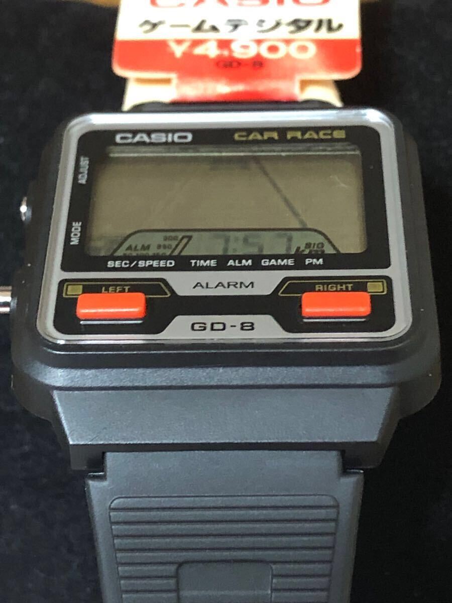 希少品 CASIO カシオ ゲームデジタル GD-8 レーシングゲーム
