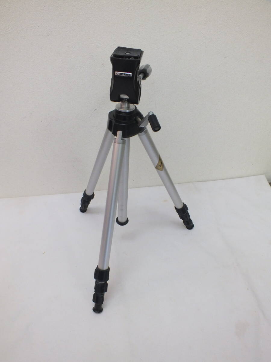 ★CHERRY チェリー　High Quality Tripod アルミ4段三腳★（5253）