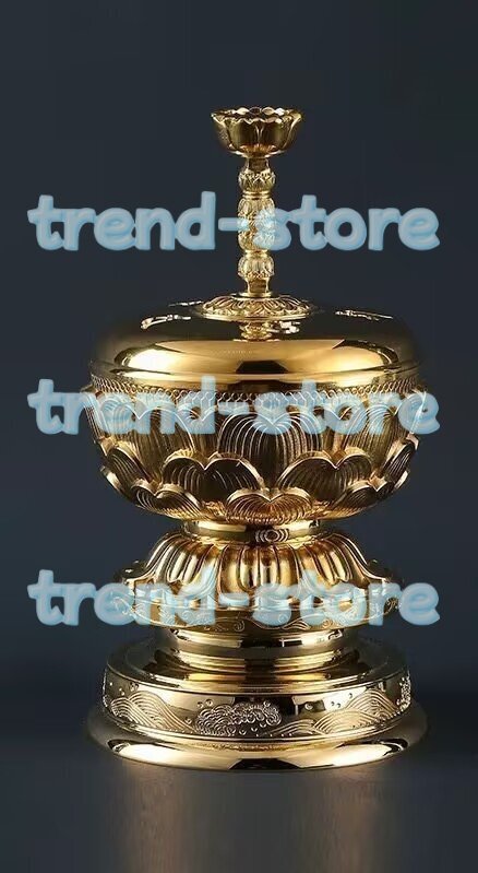 大悲香炉 密法仏具 法器 鍮製 21CM 仏壇・仏具 大悲香炉 密法仏具 法器 鍮製 21CM 仏壇・仏具