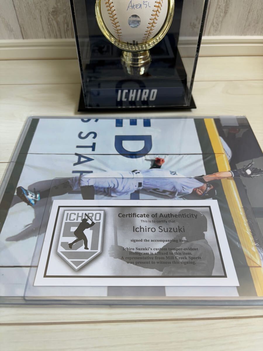 超激レア 祝 殿堂入り イチロー ICHIRO SUZUKI 直筆サインボール 超激レア 祝 殿堂入り イチロー ICHIRO SUZUKI 直筆サインボール