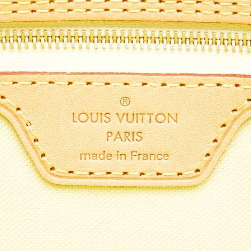  б/у Louis Vuitton сумка Damier li автомобиль Sune va- полный MM женский LOUIS VUITTON[ бесплатная доставка ][ запад бог магазин ]