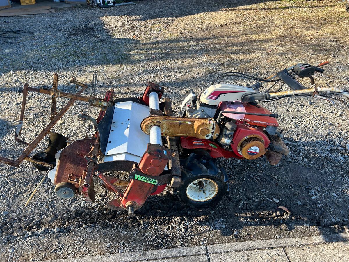 シバウラ マルチ　管理機 マルチャー仕様 10馬力 畝立 成型機 丸畝 動画有 シバウラ マルチ管理機 マルチャー仕様 畑楽 10.5馬力 畝立