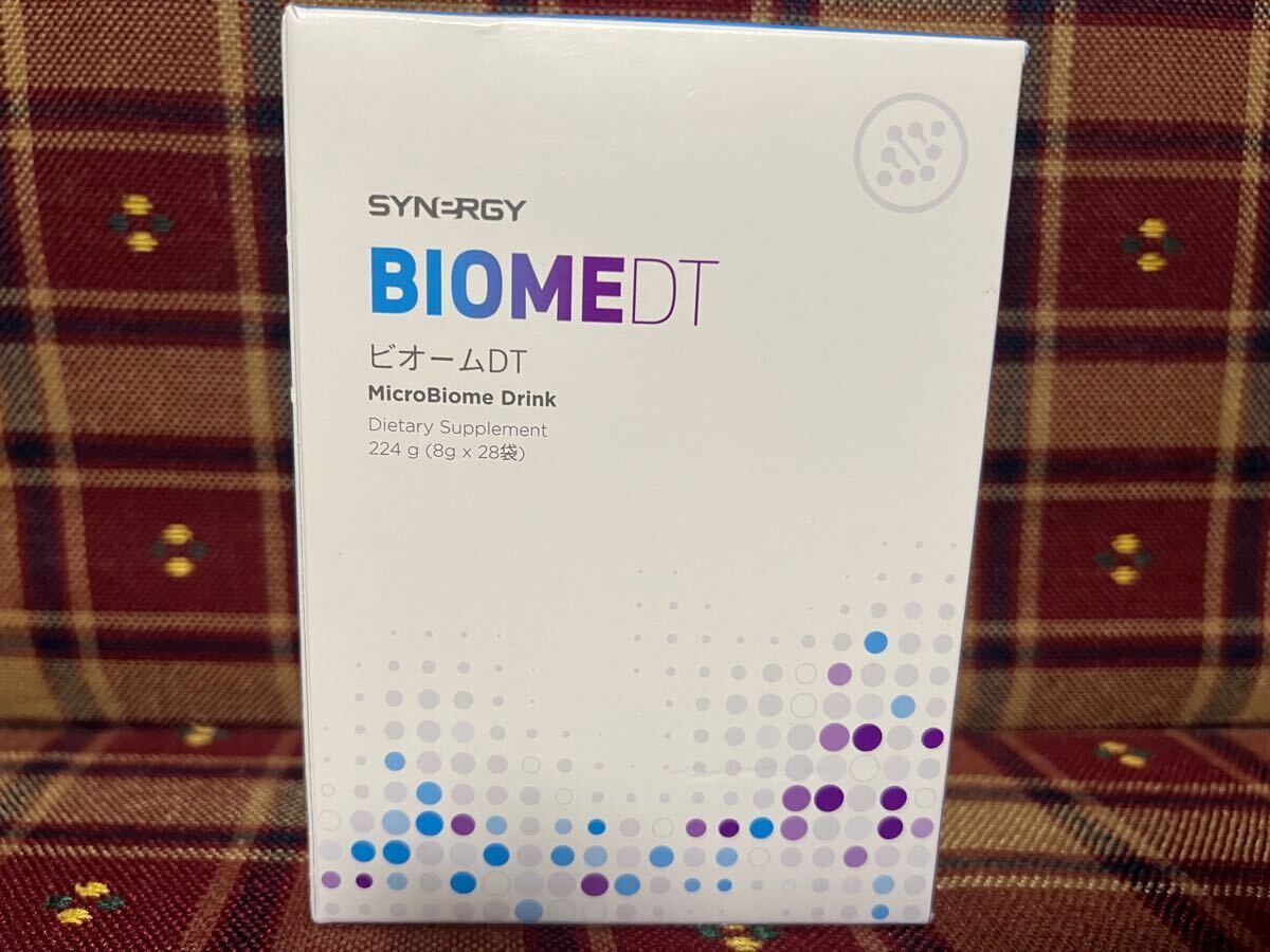ダイエット シナジー ビオームDT SYNERGY シナジーワールドワイドジャパン 224g 8g×28袋 食物繊維含有食品 マイクロビオーム サプリ